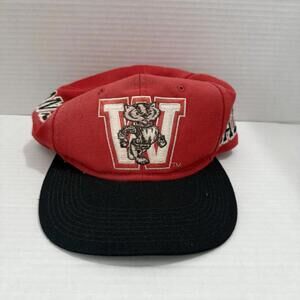 Vintage Wisconsin Badgers Snapback College Football Sports Specialties Men’s